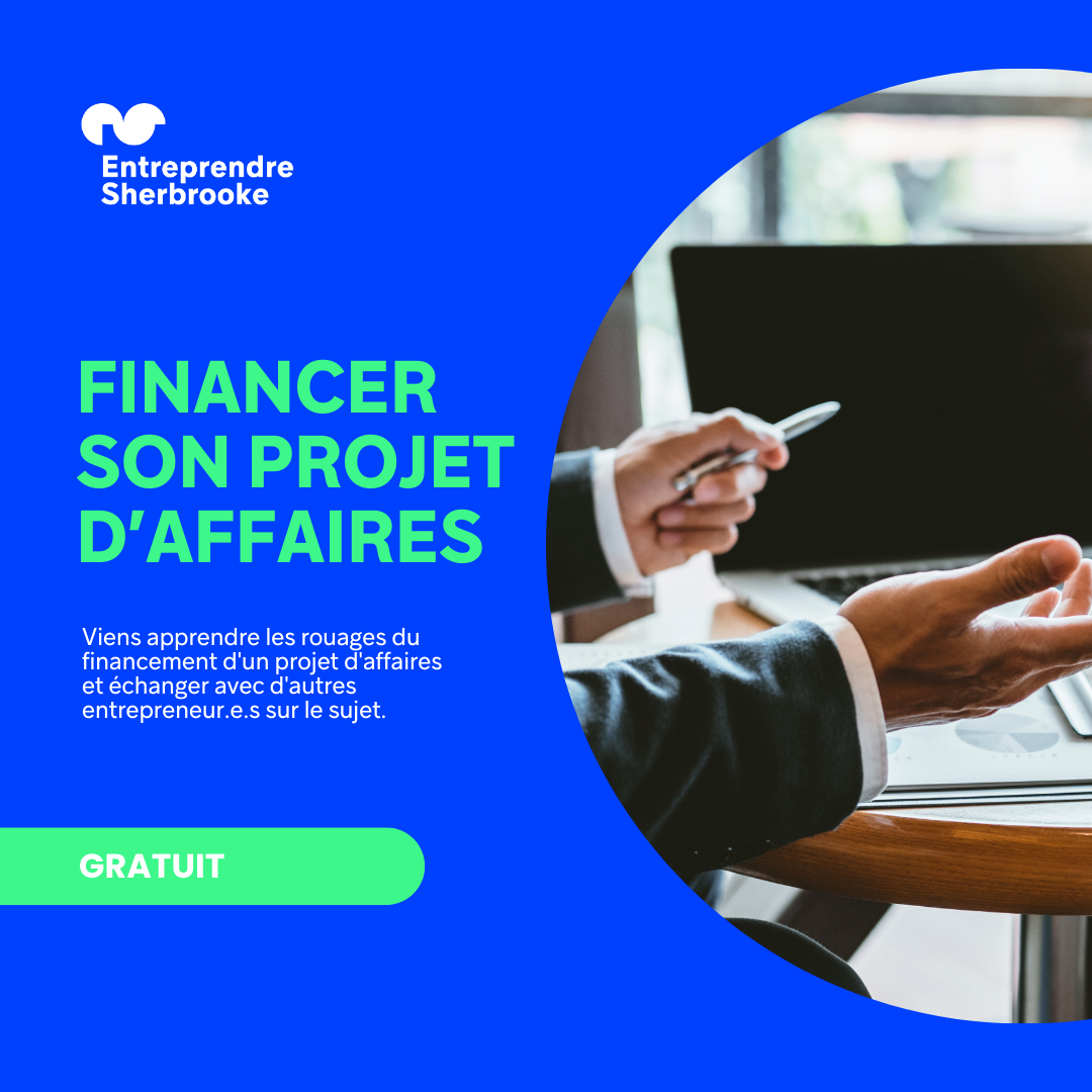 Atelier financer son projet d'affaires