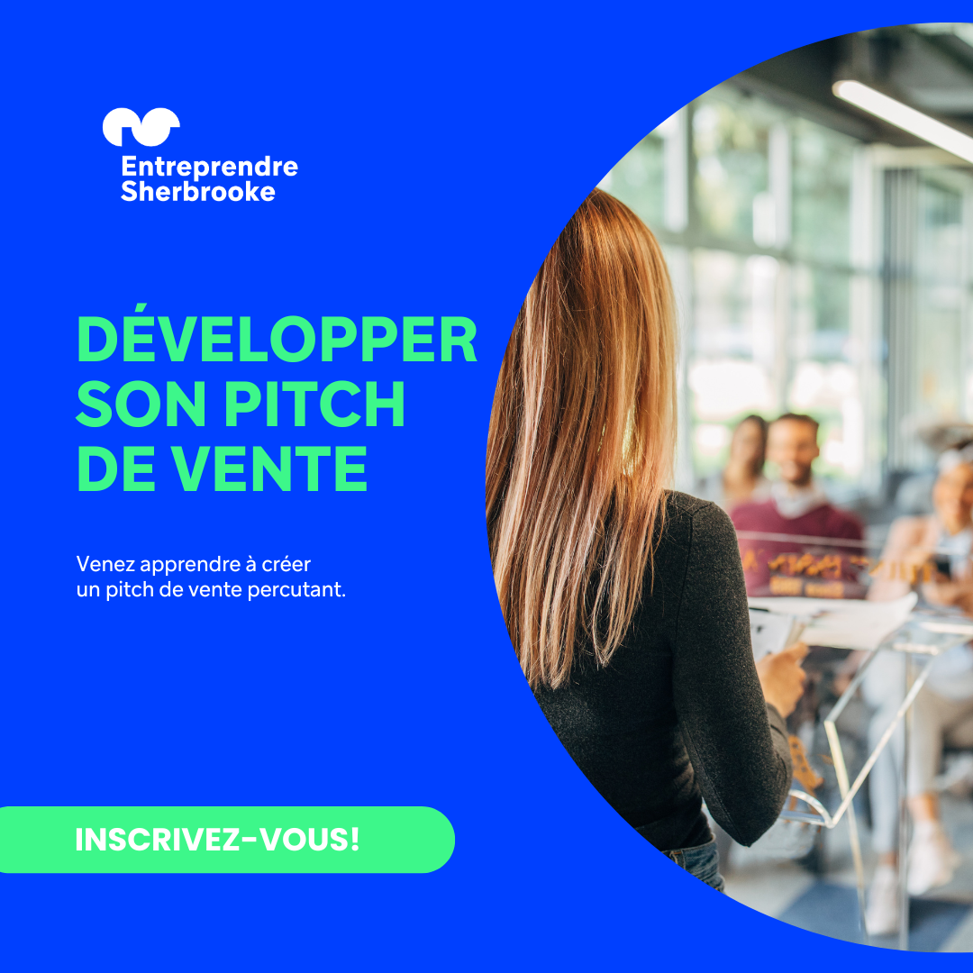 Atelier Développer son pitch de vente