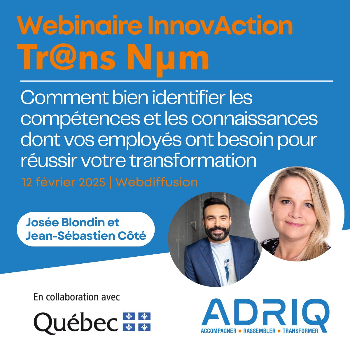 Webinaire ADRIQ 12 février 2025 - Compétences